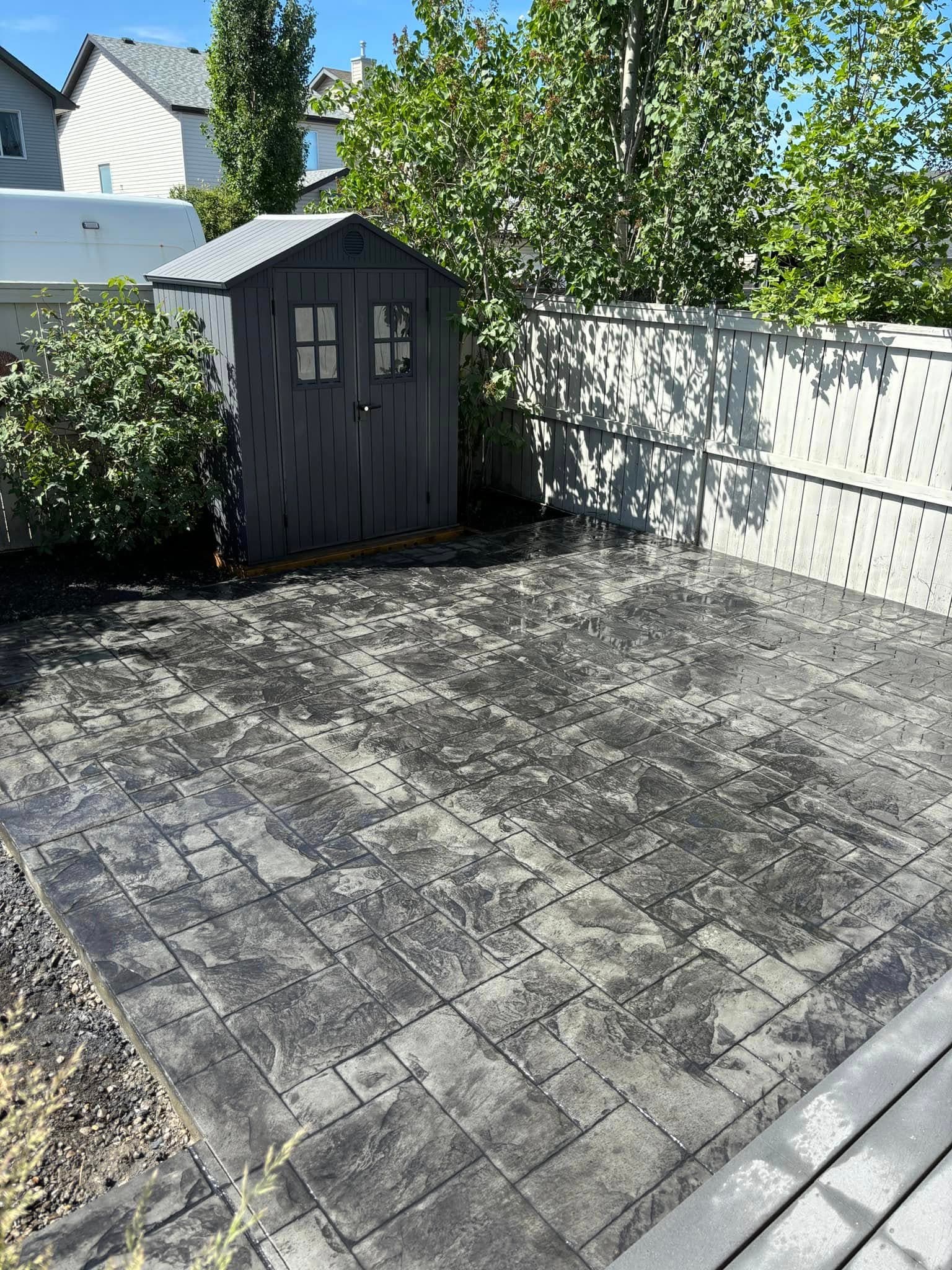 Stamped & Decorative Concrete